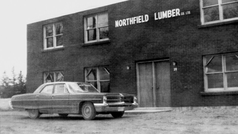 Northfield Lumber Company office. 1967