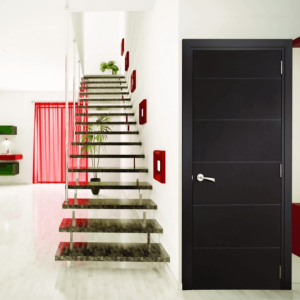 Home-Inspo-Black-Modern-Sleek-Door-Living