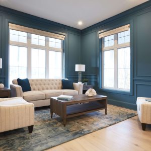 Decorative Blue room